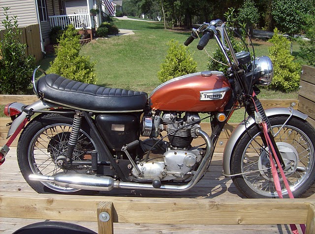 Triumph Bonneville Pre-Restoration